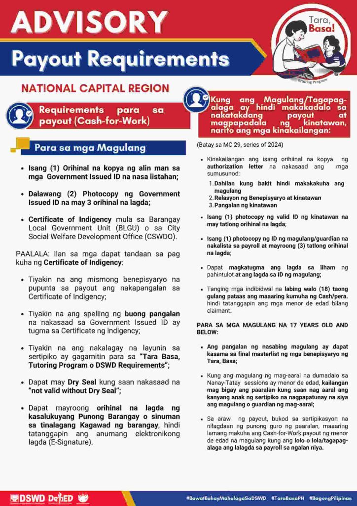 Dswd-cash-for-work-payout