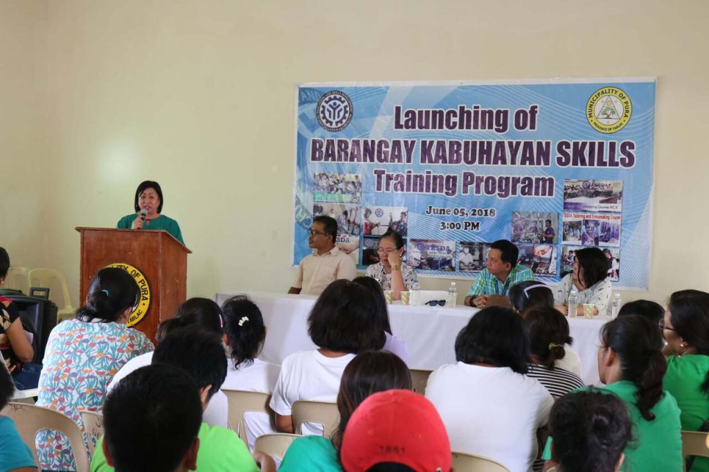 TESDA-Barangay-Kabuhayan-Skills-Training-Program