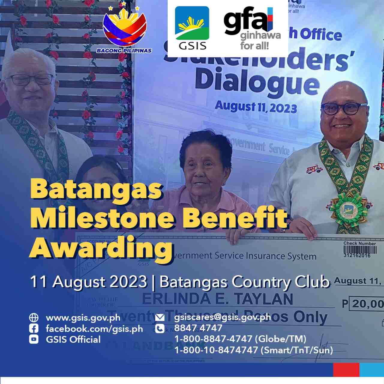 gsis-milestone-benefit-awarding